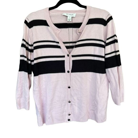 St. John tank blouse and cardigan set - Picture 8 of 12